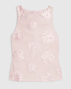 Pink Cornelli Shell Racer Top