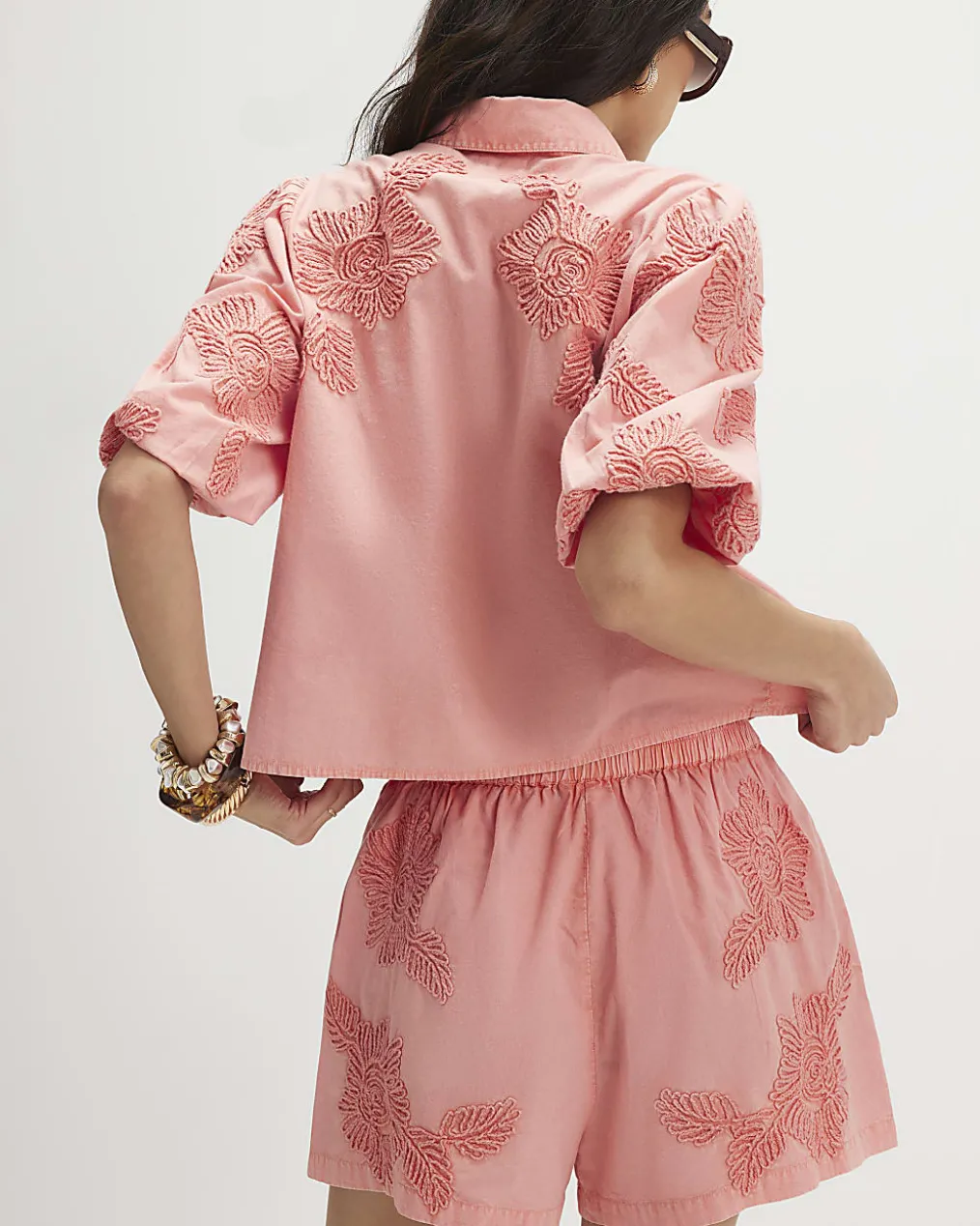 Pink Cornelli Shorts