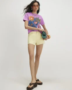 Pink Cotton Celestial T-Shirt