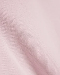 Pink Cotton Short Sleeve Loopback T-shirt
