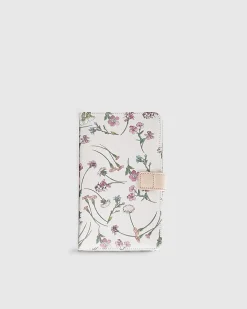 Pink Floral Travel Wallet