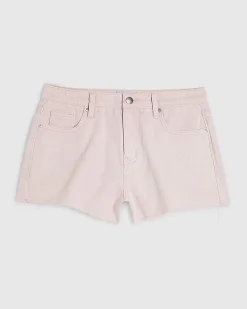 Pink Hotpant Denim Shorts