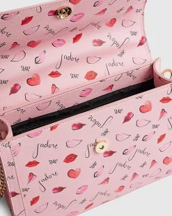 Pink Jadore Charm Scarf Tote Bag