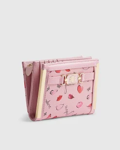 Pink J'adore Foldout Purse