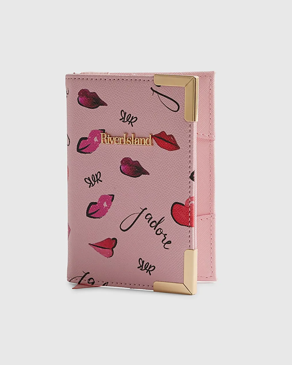 Pink J'adore Passport Holder