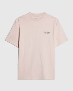 Pink Oversized Fit Cotton Royale Car T-Shirt