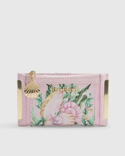 Pink Pearl Shell Mini Purse