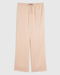 Pink Satin Trousers