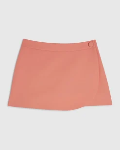 Pink Wrap Skort