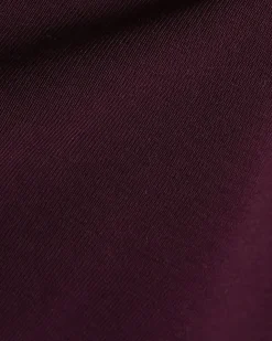 Purple Cotton Bandeau Top
