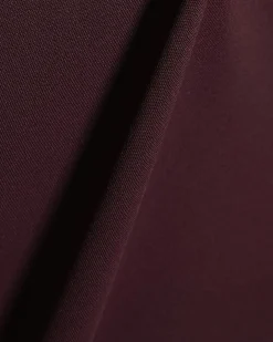 Purple Short Sleeve Scoop Neck Bodysuit