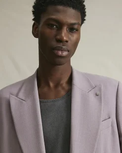 Purple Slim Fit Suit Jacket