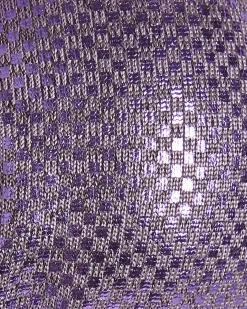 Purple Triangle Charm Butterfly Bikini Top