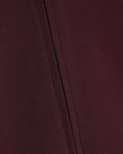 Purple Zip Up Interlock Bomber Jacket