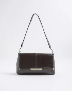 Red Bar Front Clutch Bag