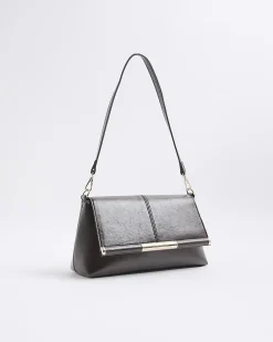 Red Bar Front Clutch Bag