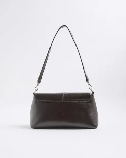 Red Bar Front Clutch Bag