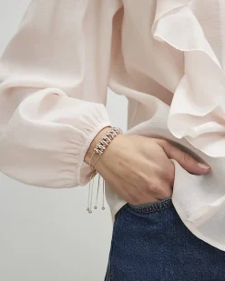 Rose Gold and Silver Bracelet