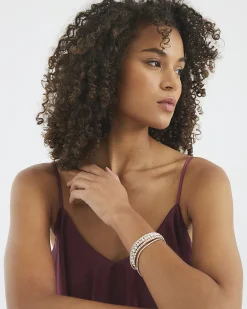 Rose Gold Cupchain Pack Of 5 Bracelets