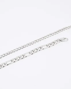Silver 2 Row Chain Necklace