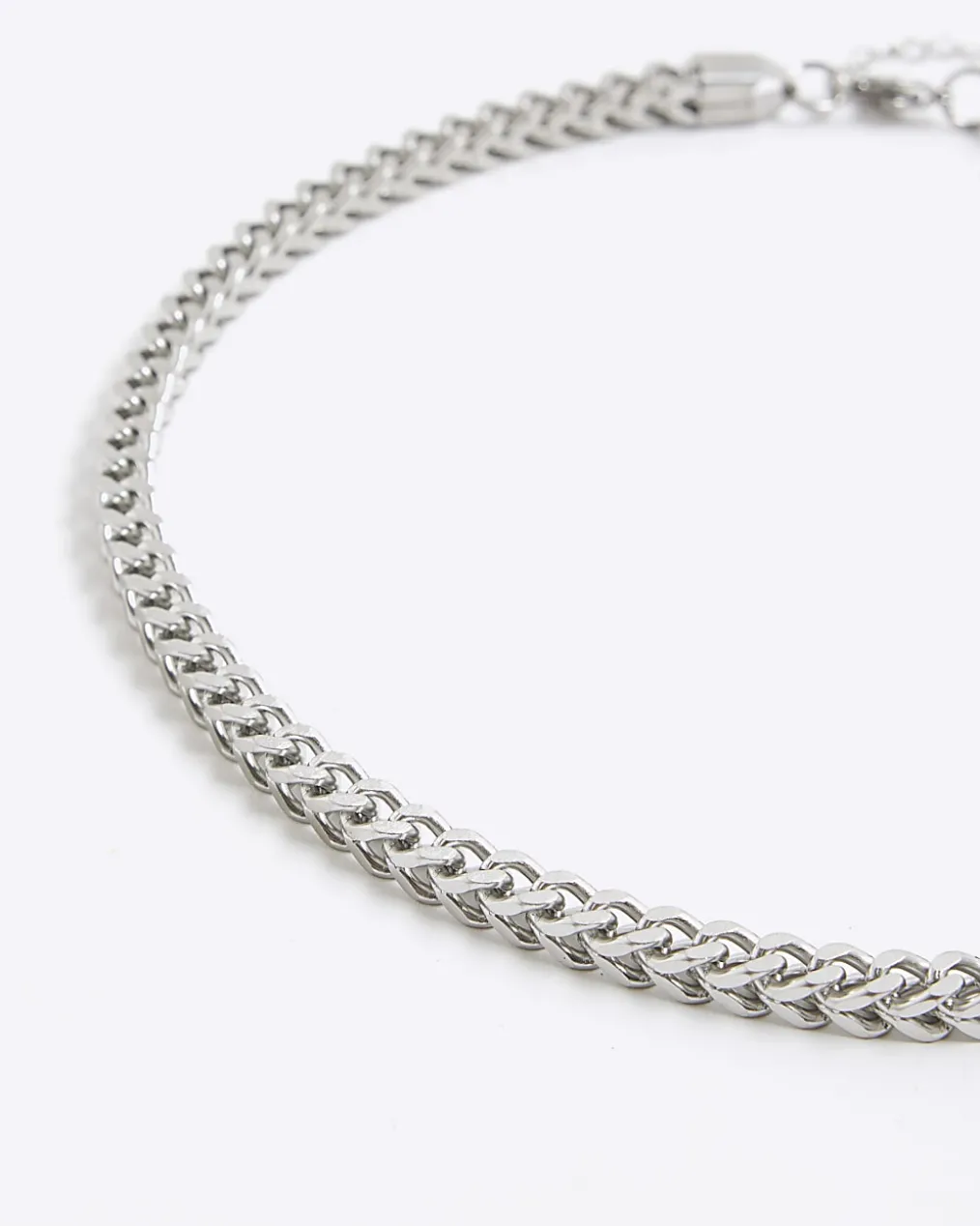 Silver Chunky Chain Necklace