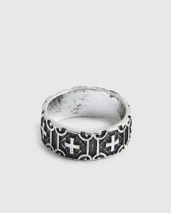 Silver Cross Ring