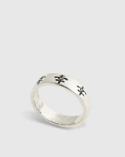 Silver Japanese Band Ring