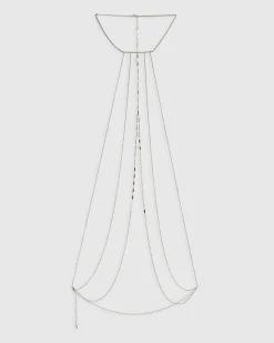 Silver Layered Body Chain