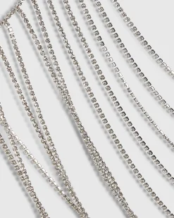 Silver Layered Body Chain