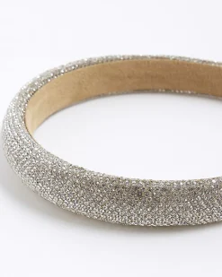 Silver Rhinestone Headband