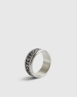 Silver Steel Nordic Ring