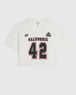 White California Lace Number T-Shirt