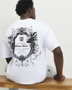 White Cotton Societe Monde Cherub T-Shirt