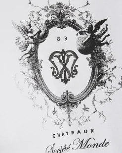 White Cotton Societe Monde Cherub T-Shirt