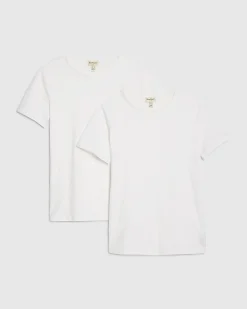 White Easy Fit T-Shirt 2 Pack