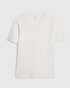 White Essential Muscle Fit Stretch T-Shirt