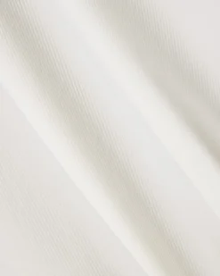 White Essential Muscle Fit Rib Stretch Vest