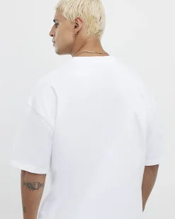 White Essential Oversized Fit T-Shirts 3 Pack