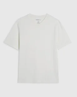 White Essential Slim Fit V Neck T-Shirt