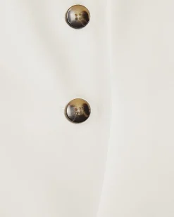 White Fitted Waistcoat