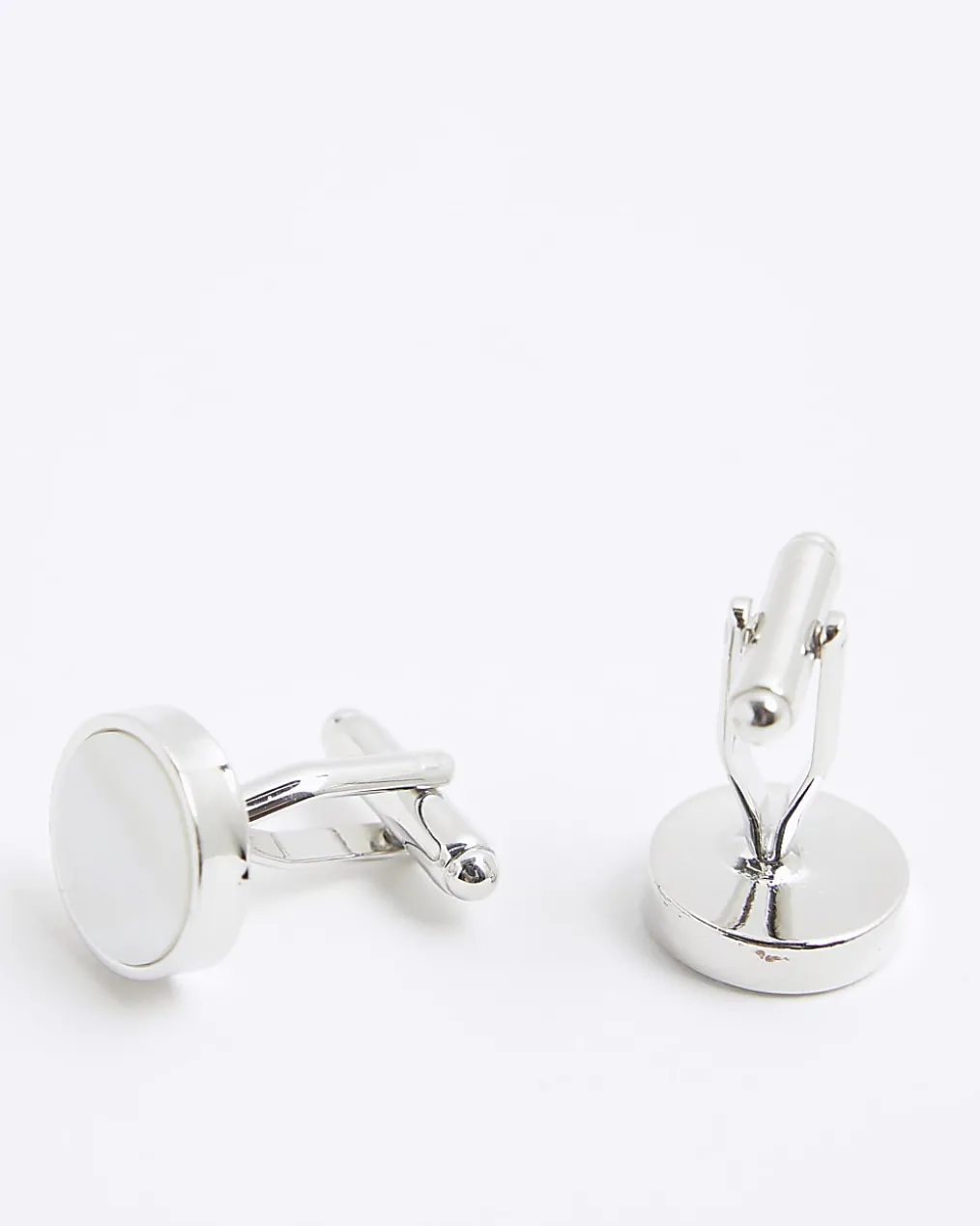 White Inlay Cufflinks