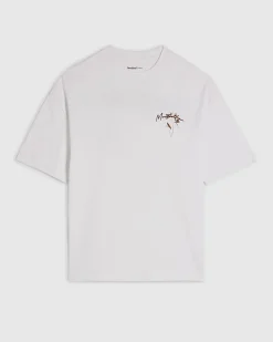 White Montpellier Floral Cotton T-Shirt