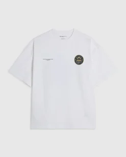 White Oversized Cotton London City T-Shirt