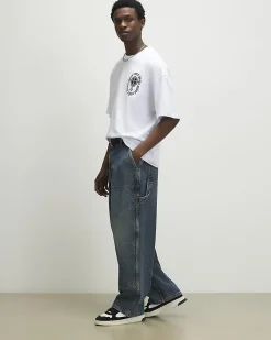 White Oversized Cotton Saint Croix T-Shirt