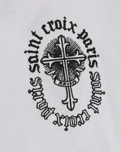 White Oversized Cotton Saint Croix T-Shirt