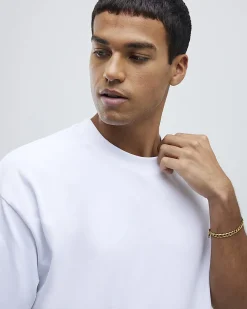 White Oversized Fit Crew Neck T-Shirt 3 Pack