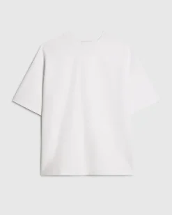 White RI Studio Cotton Blend Boxy T-Shirt