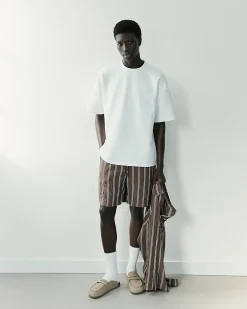 White RI Studio Cotton Blend Boxy T-Shirt