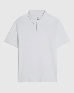 White Slim Fit Short Sleeve Polo Shirt