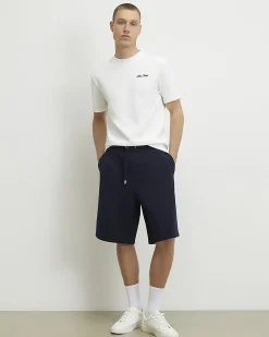White Slim Fit Textured T-Shirt